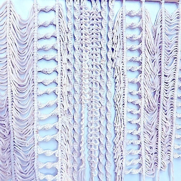 Soul Embellishments Bohemian Style HomeDecor Handwoven Macramé Tapestry Wall Art - Picture 9 of 16